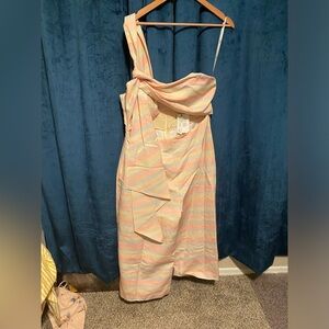 Sold ASOS cutout one-shoulder jumpsuit size 14